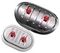 Лючок CAD 400х300/D450 мм (Red) для круглых воздуховодов, ревизионный накладной