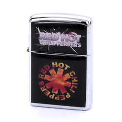 Зажигалка сувенирная Red Hot Chili Peppers лого (370)