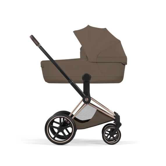 Детская коляска Cybex Priam V Style 2 в 1 Coconut Brown шасси Rosegold