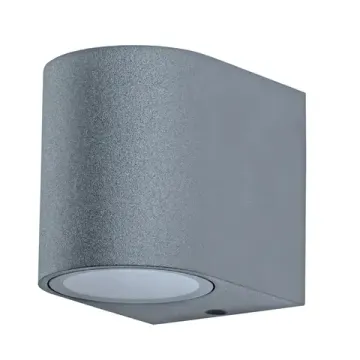 Уличный настенный светильник 1*GU10 A3102AL-1GY серый Compass Arte Lamp