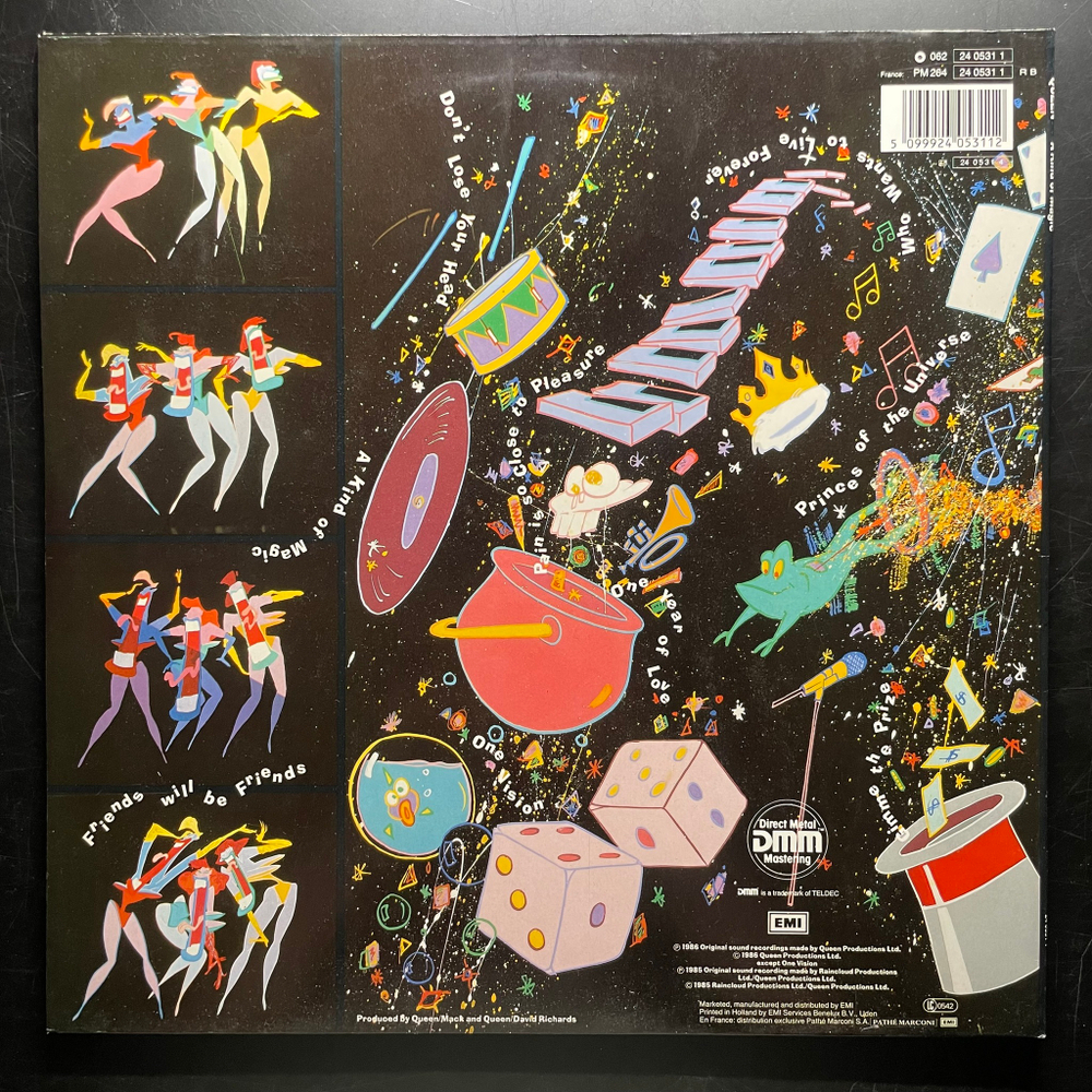 Queen ‎– A Kind Of Magic (Франция 1986г.)