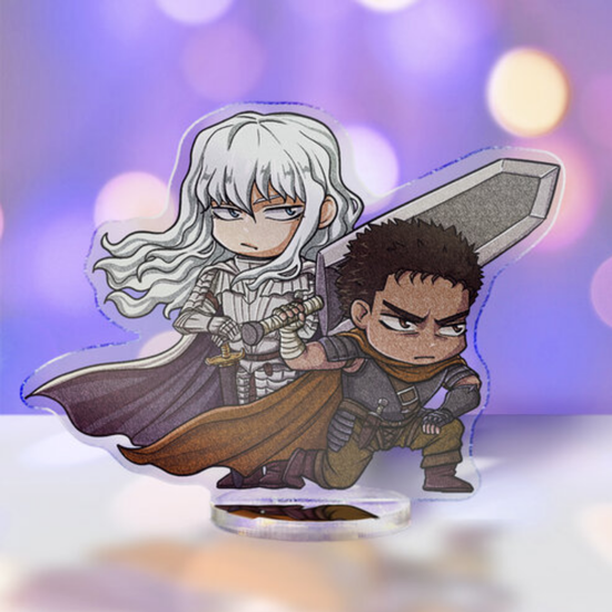 Фигурка акриловая Берсерк Гриффит и Гатс, Berserk