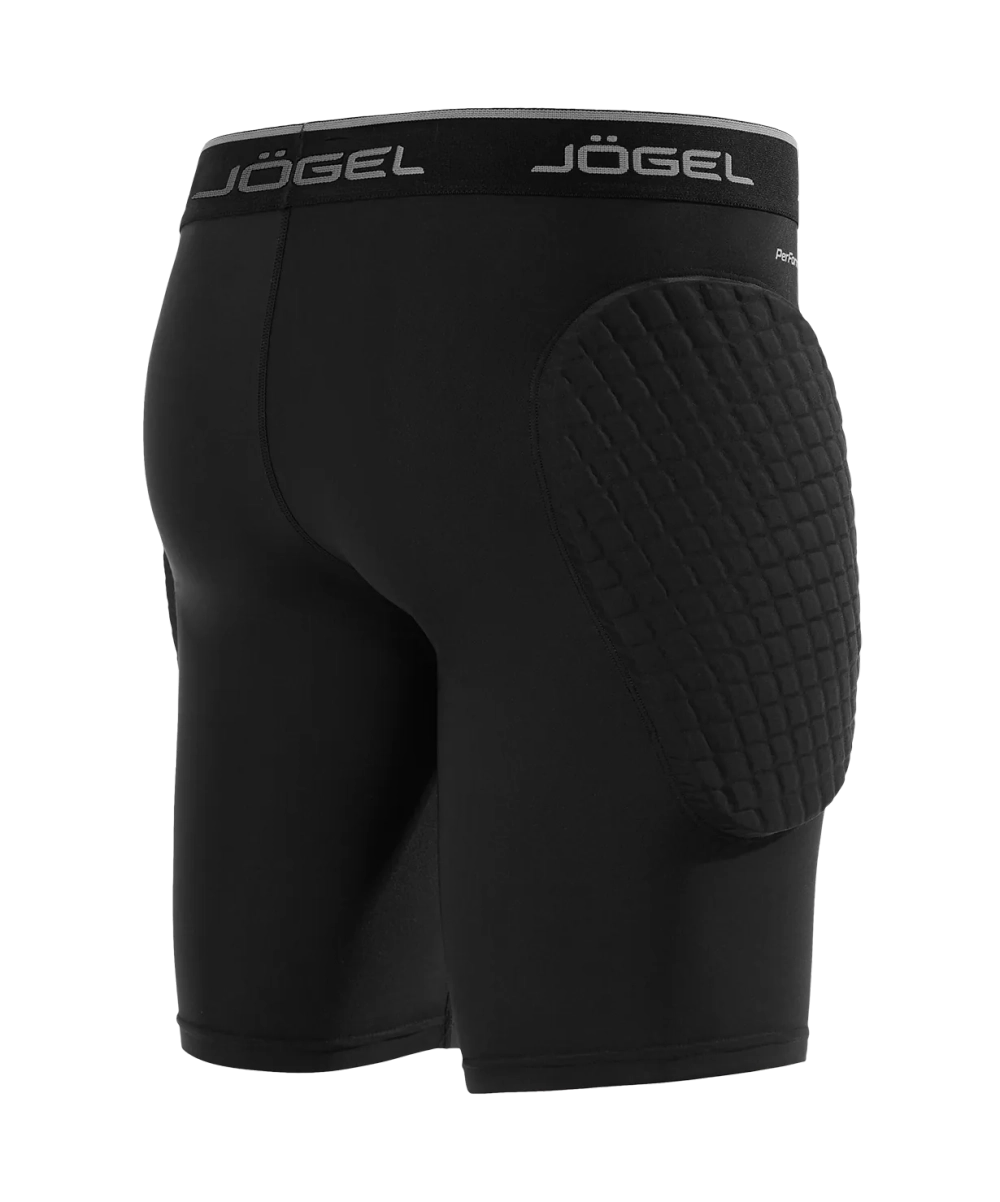 Шорты вратарские с защитой ScalePad Goalkeeper Shorts, черный