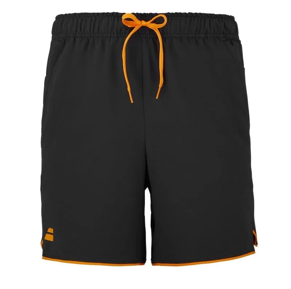 Мужские теннисные шорты Babolat Padel Perforated - black/black