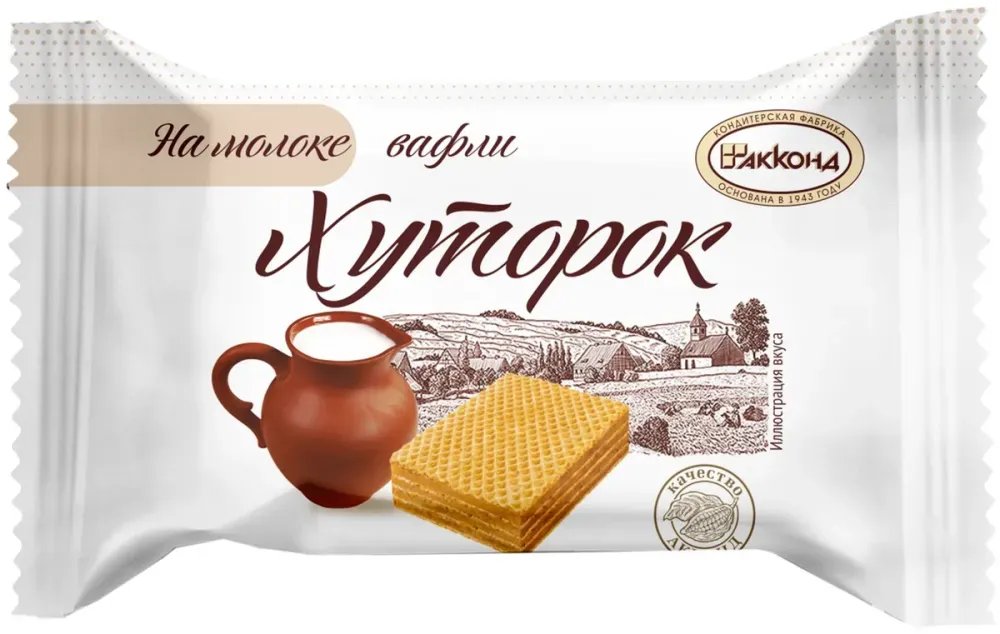 Вафли Хуторок Акконд Вес.