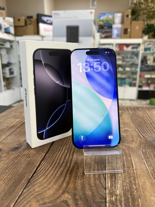 Б/У iPhone 16 Pro 256Gb Black Titanium