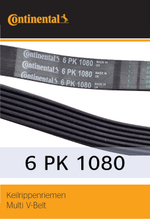 Ремень генератора Continental 6PK1080