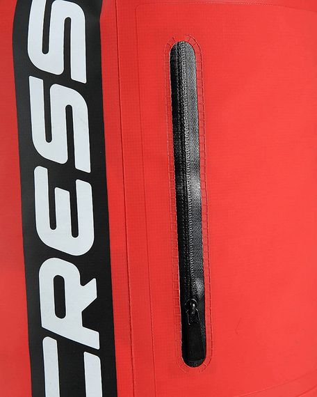 Герморюкзак Cressi Premium Back Pack с карманом на молнии 20 литров черно-красный