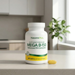 NaturesPlus, Mega B150, витамин B с длительным высвобождением, 60 таблеток