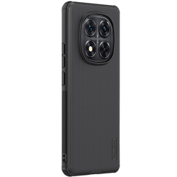 Чехол усиленный от Nillkin c встроенным круглым магнитом для Xiaomi Redmi Note 14 Pro+ 5G, серия Super Frosted Shield Pro Magnetic Case