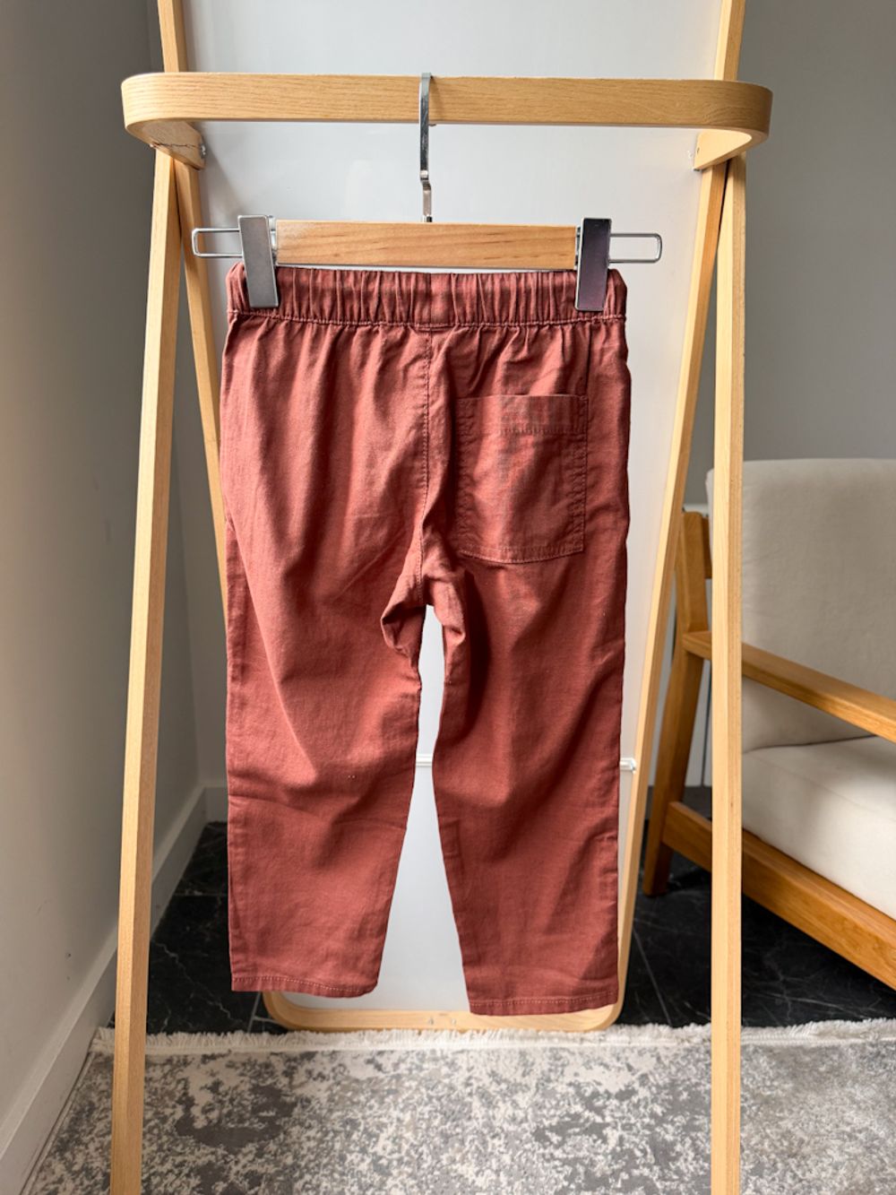 Новые хлопковые брюки H&M, 104