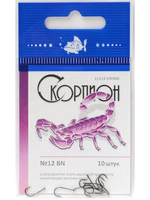 Крючок "Viking" Скорпион №12