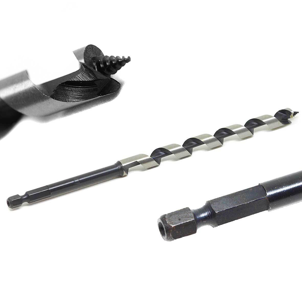 Сверло спиральное по дереву 6x200, 1/4 Makita D-15992