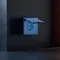Накладка для розетки с заземлением, защитными шторками и крышкой Voltum S70 Деним VLS000815