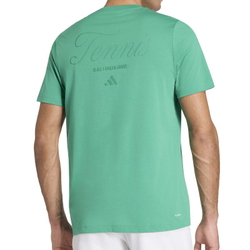 Теннисная футболка Adidas Tennis Graphic - court green