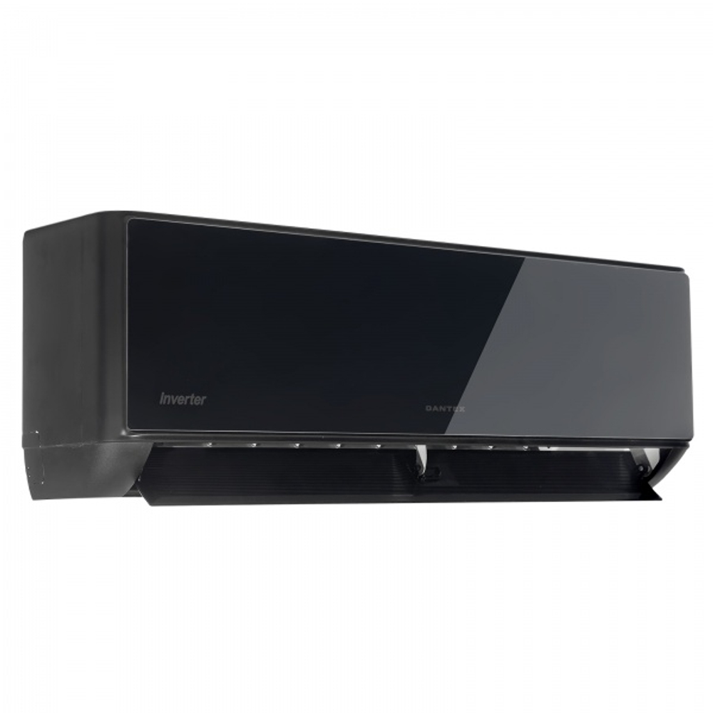 Сплит-система кондиционер Dantex инверторный ADVANCE PRO PLUS BLACK MIRROR RK-12SATBIBlackPLUS/RK-12SATBIE на 35 м²