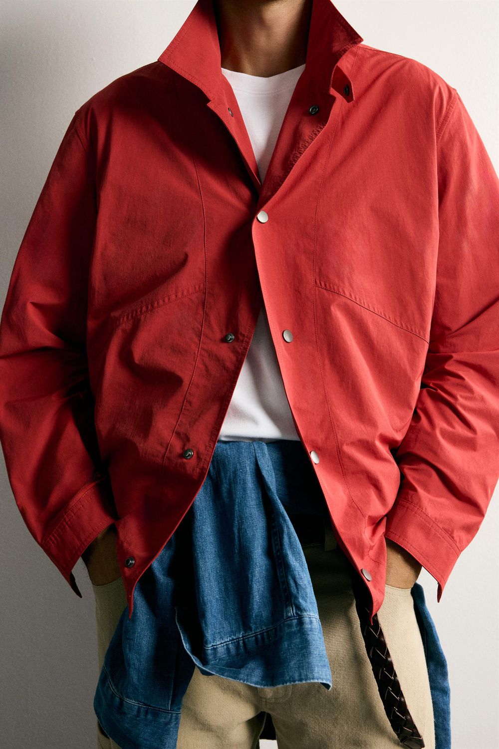 ЛЕГКАЯ КУРТКА-РУБАШКА REGULAR FIT — ZARA