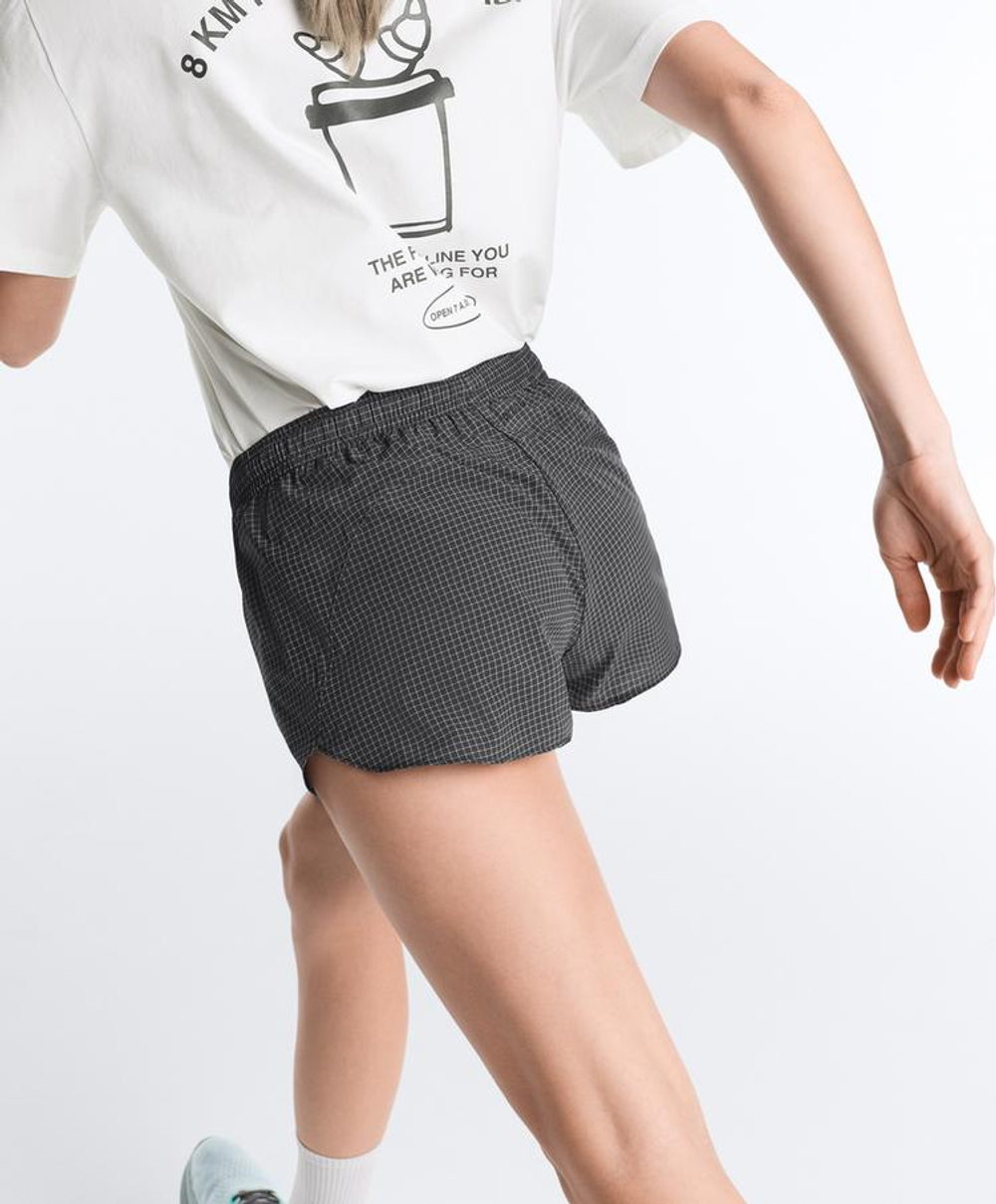 Oysho Шорты Light Touch Running для бега, белый/черный