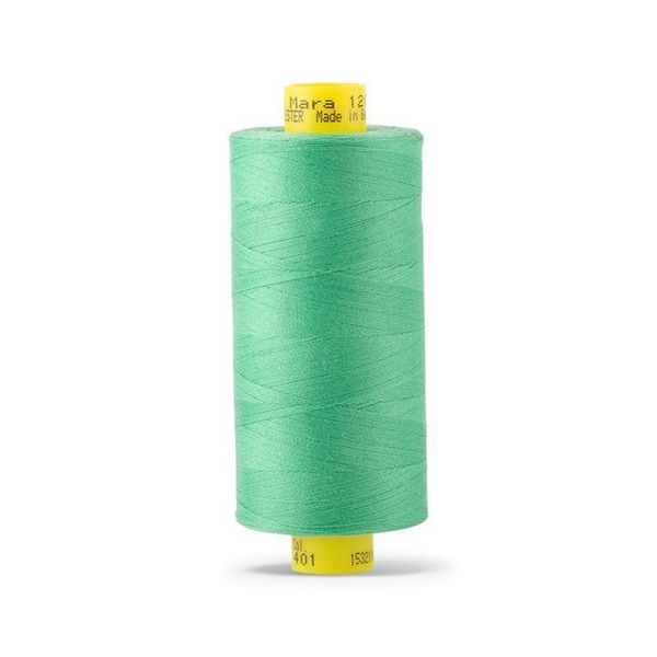 Нитка Gutermann Mara 120 (1000 метров), 1 кат., универсальная | 401 горный луг