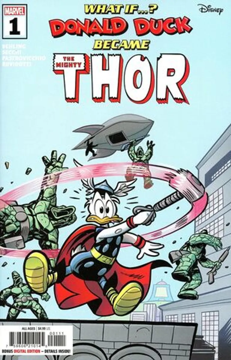 Marvel & Disney What If Donald Duck Became Thor #1 (One Shot) (Cover A)