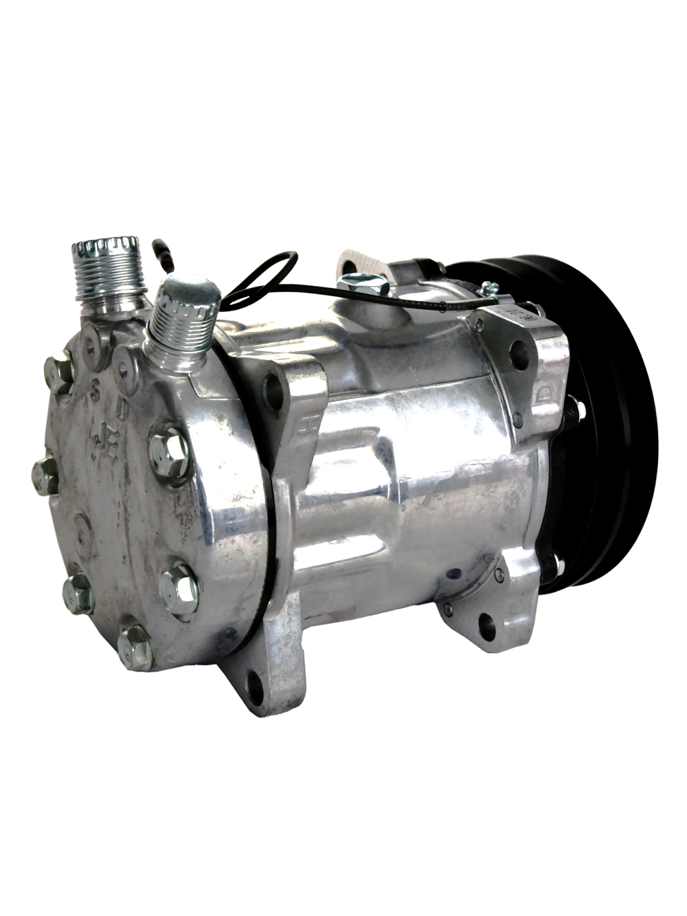 Компрессор 5H14 A2 12V вертикальные выходы для автокондиционеров и рефрижераторов