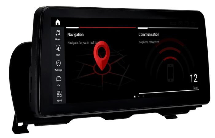 Магнитола для BMW 5-серия F10 2013-2017 NBT - RDL-1288 монитор 12.3" на Android 13, Быстрая, CarPlay, 4G SIM-слот
