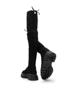 Кожаные ботфорты Stuart Weitzman - черный(SC760)
