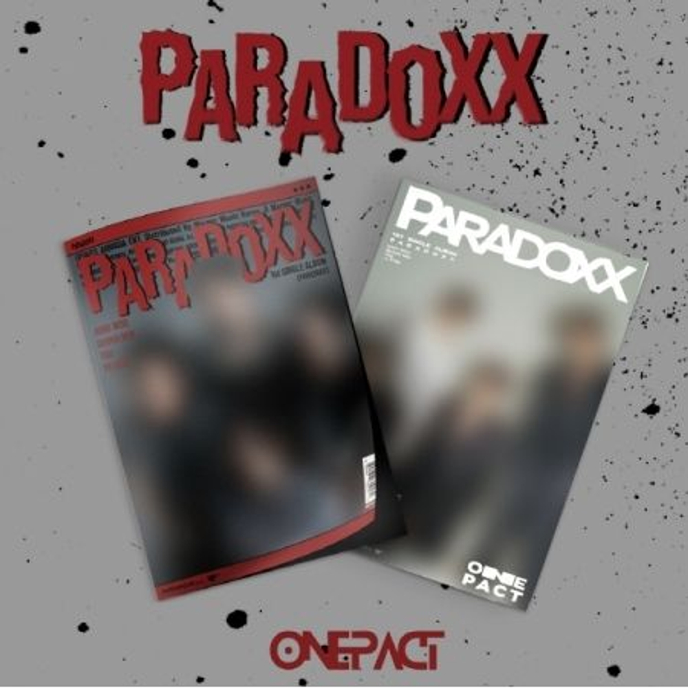 Альбом ONE PACT - PARADOXX 1st Single Album 2 Version SET