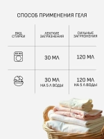 EOLITHIC Гель для стирки белья универсальный LAUNDRY LIQUID №2 - Черный перец / Кожа / Амбра 3,8 л