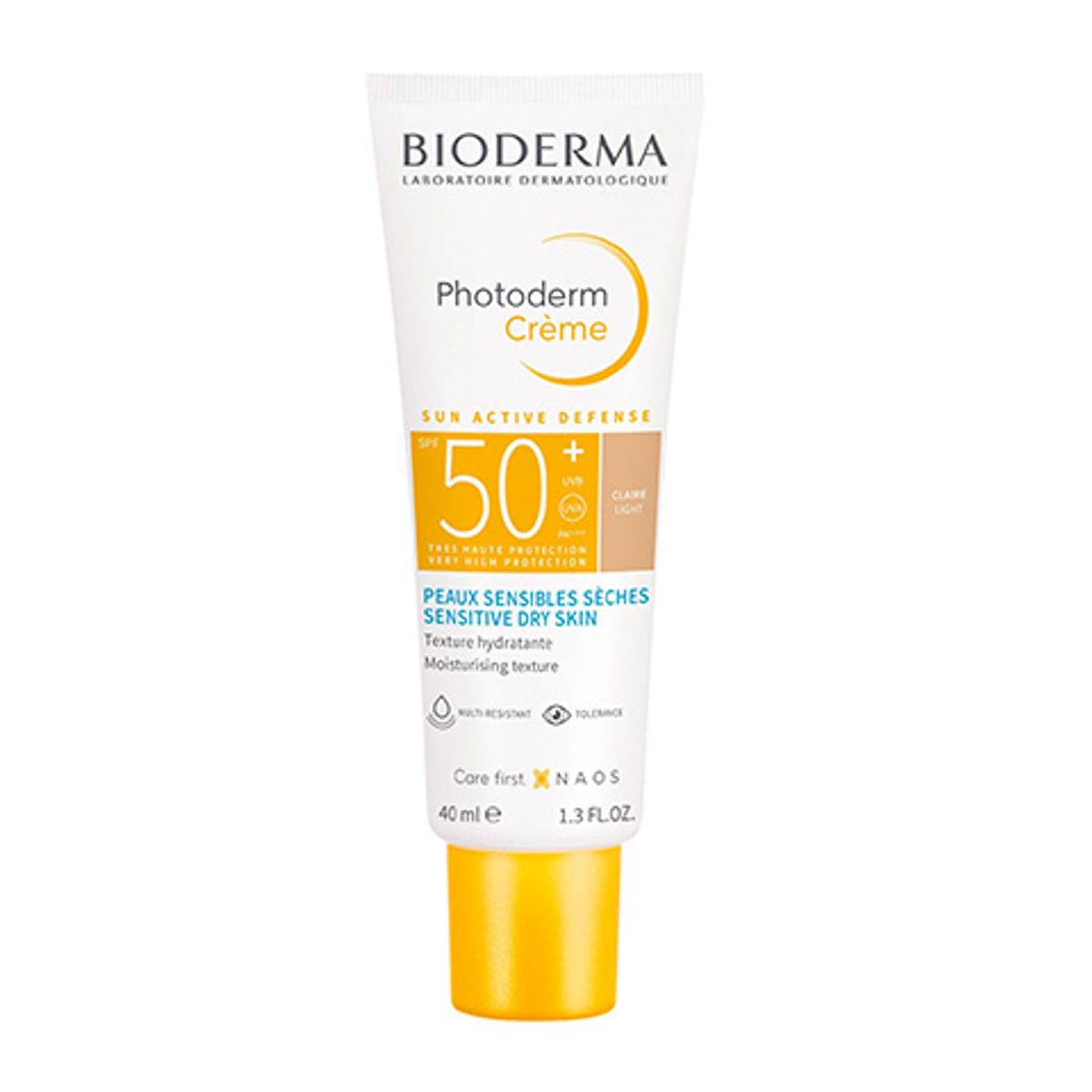 Крем солнцезащитный тональный PHOTODERM MAX CREAM SPF50+ LIGHT 40ml
