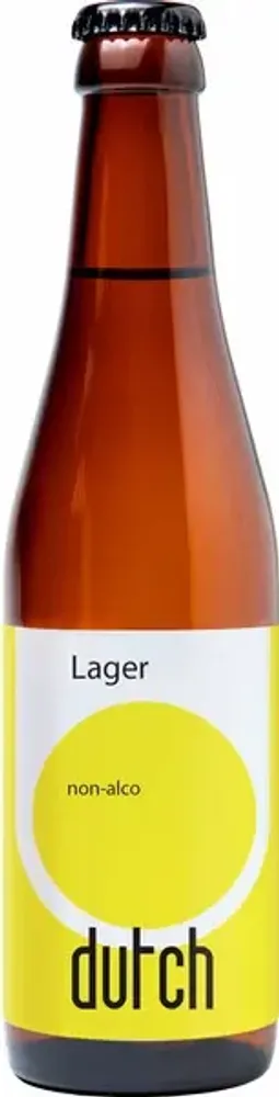 Пиво Датч Лагер Безалкогольное / Dutch Lager Non-alco 0.33 - стекло