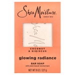 SheaMoisture, кусковое мыло, сияние кожи, кокос и гибискус, 227 г (8 унций)