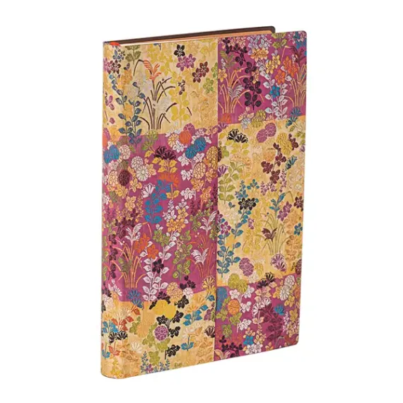 Bloknot \ Блокнот \ Notebook  Japanese Kimono / Kara-ori Pink / Mini / Lined