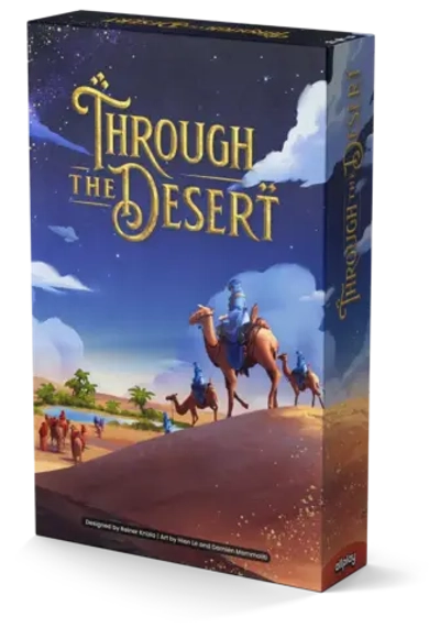 Through the Desert - настольная игра