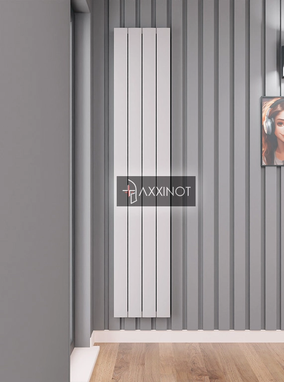 Axxinot Barkas V 1500 - вертикальный алюминиевый радиатор высотой 1530 мм