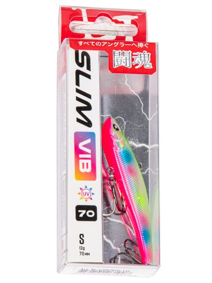 Воблер тонущий вертикальный LJ Pro Series SLIM VIB S 70.00/140
