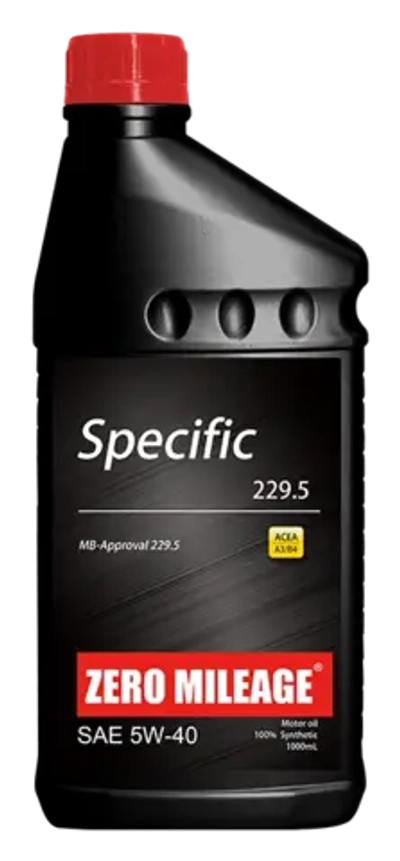 Моторное масло Zero Mileage Specific 5W-40 MB 229.5
