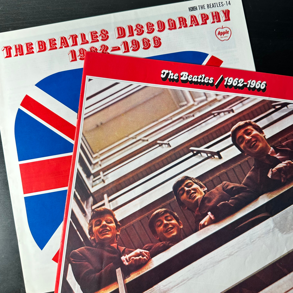 The Beatles ‎– 1962-1966 2LP (Япония 1976г.)