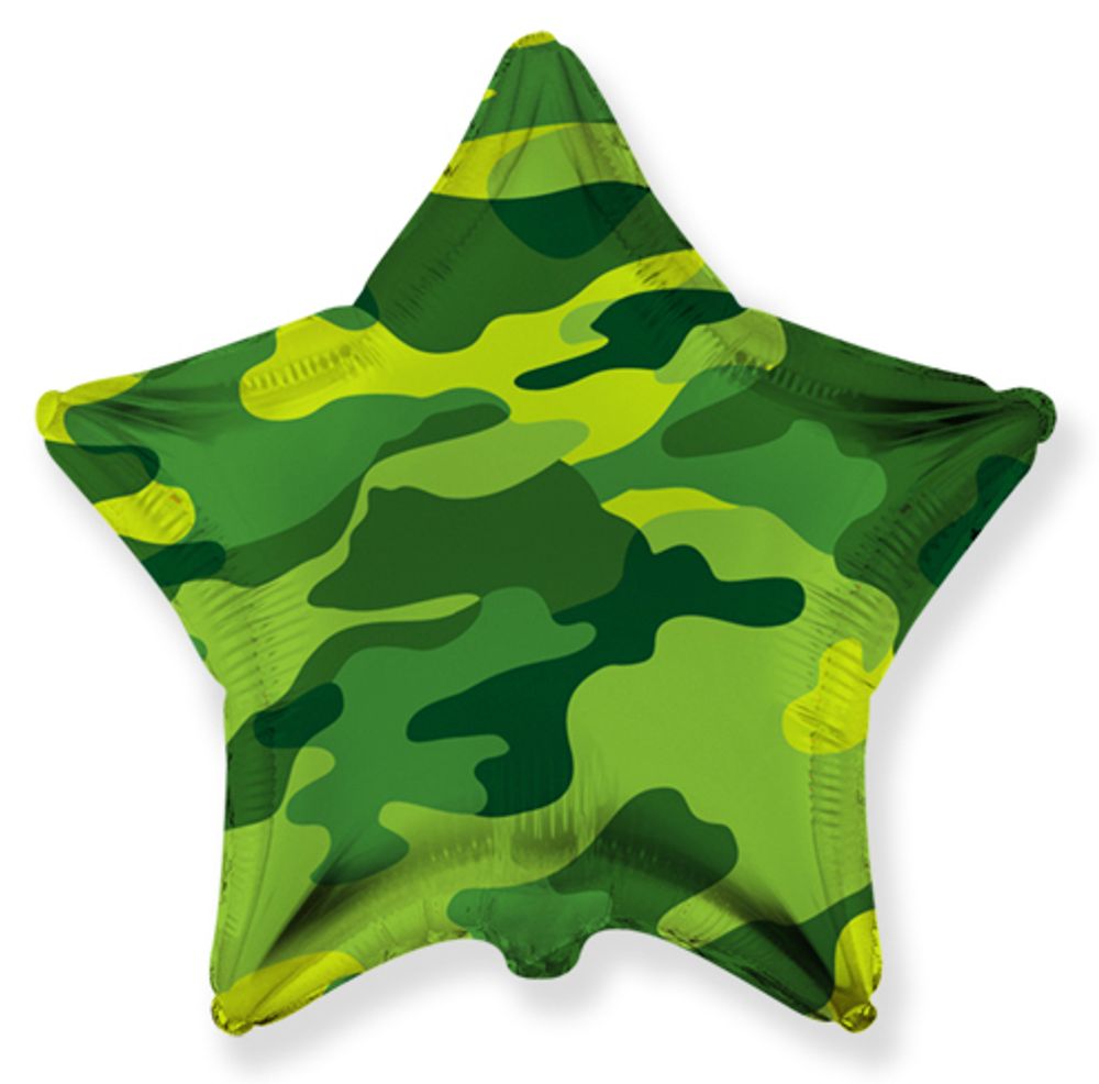 FM (32''/81 см) Звезда, Камуфляж / Camouflage star/ 1 шт FM (32''/81 см) Звезда, Камуфляж / Camouflage star/ 1 шт