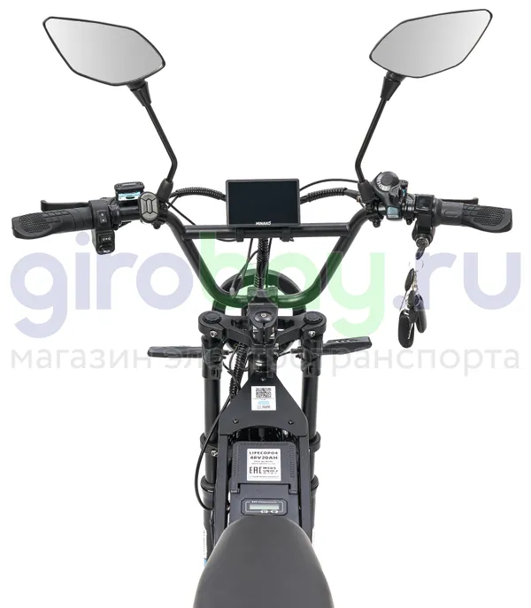 Электровелосипед Minako APEX (48V/20Ah) - Синий фото №7