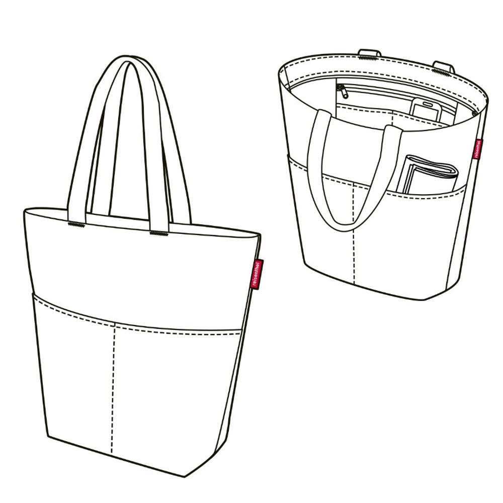 Сумка Сityshopper 2 dark ruby