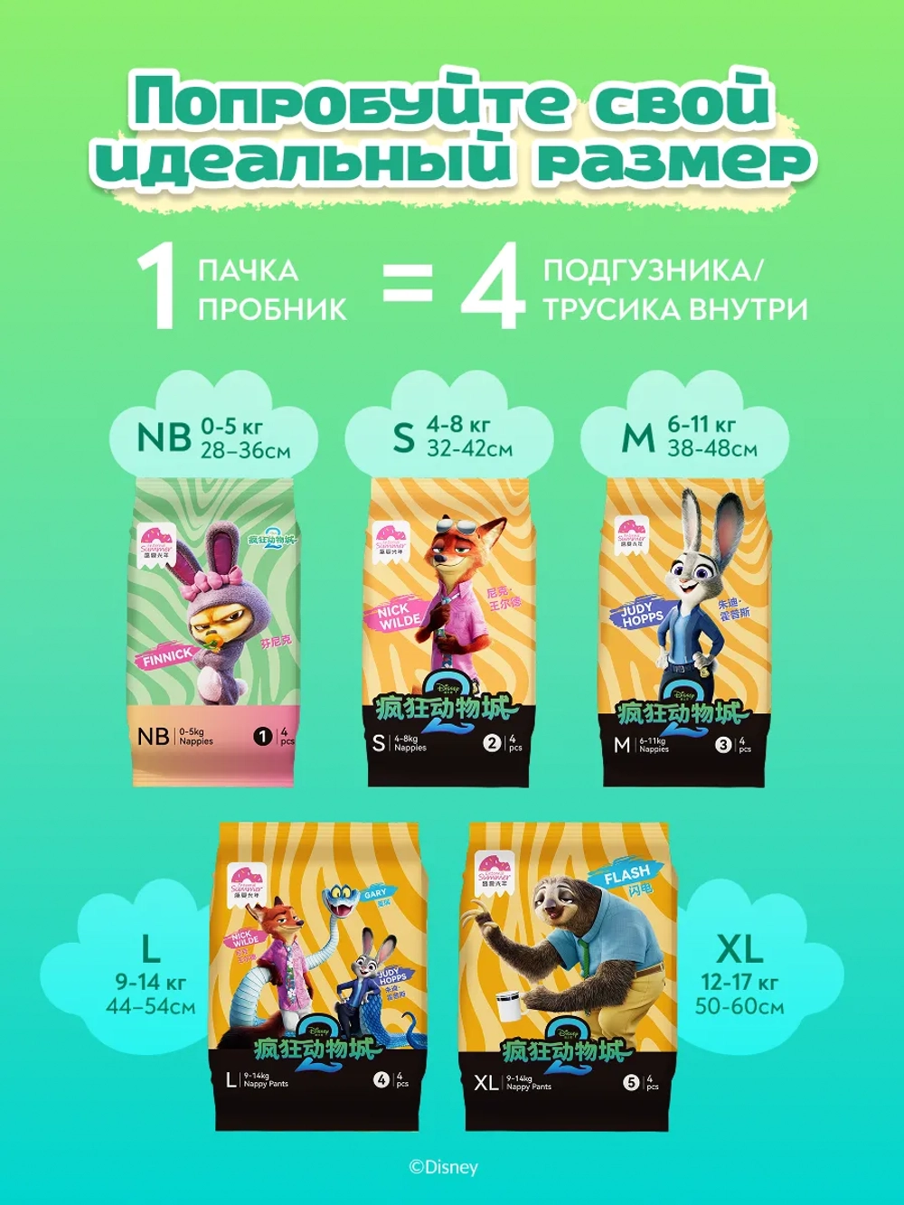 Enternal Summer подгузники