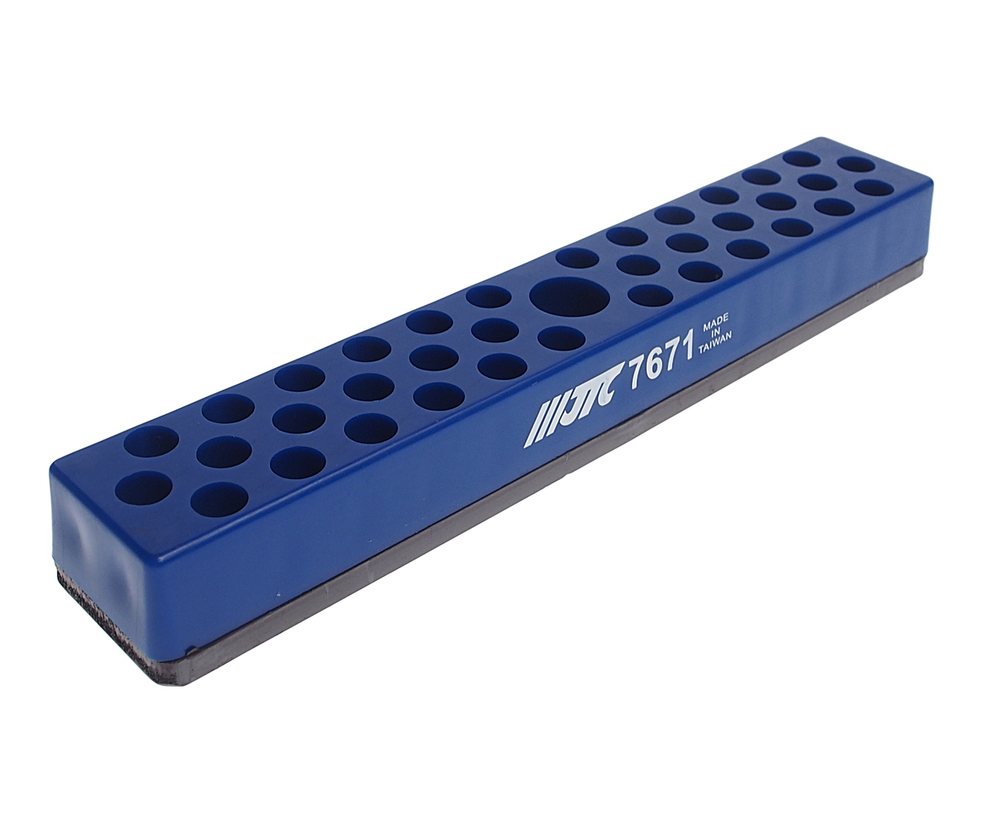 Держатель бит 1/4" 178x32x20мм магнитный на 36шт. JTC