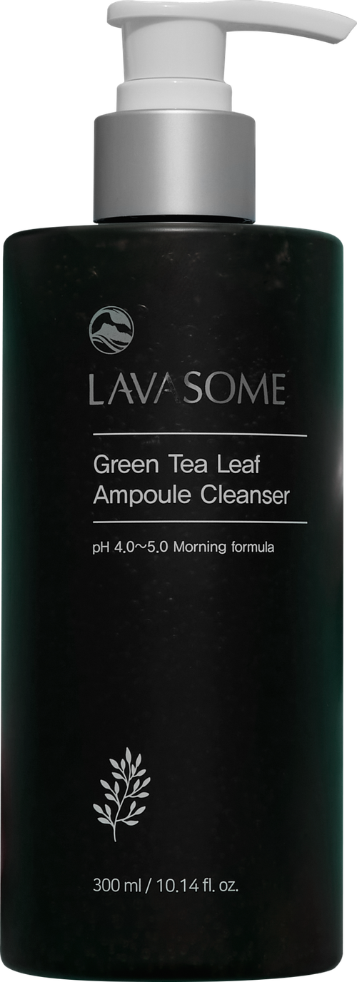 Lavasome Очищающая пенка с экстрактом листьев зеленого чая- GREEN TRA LEAF AMPOULE CLEANSER, 300 мл