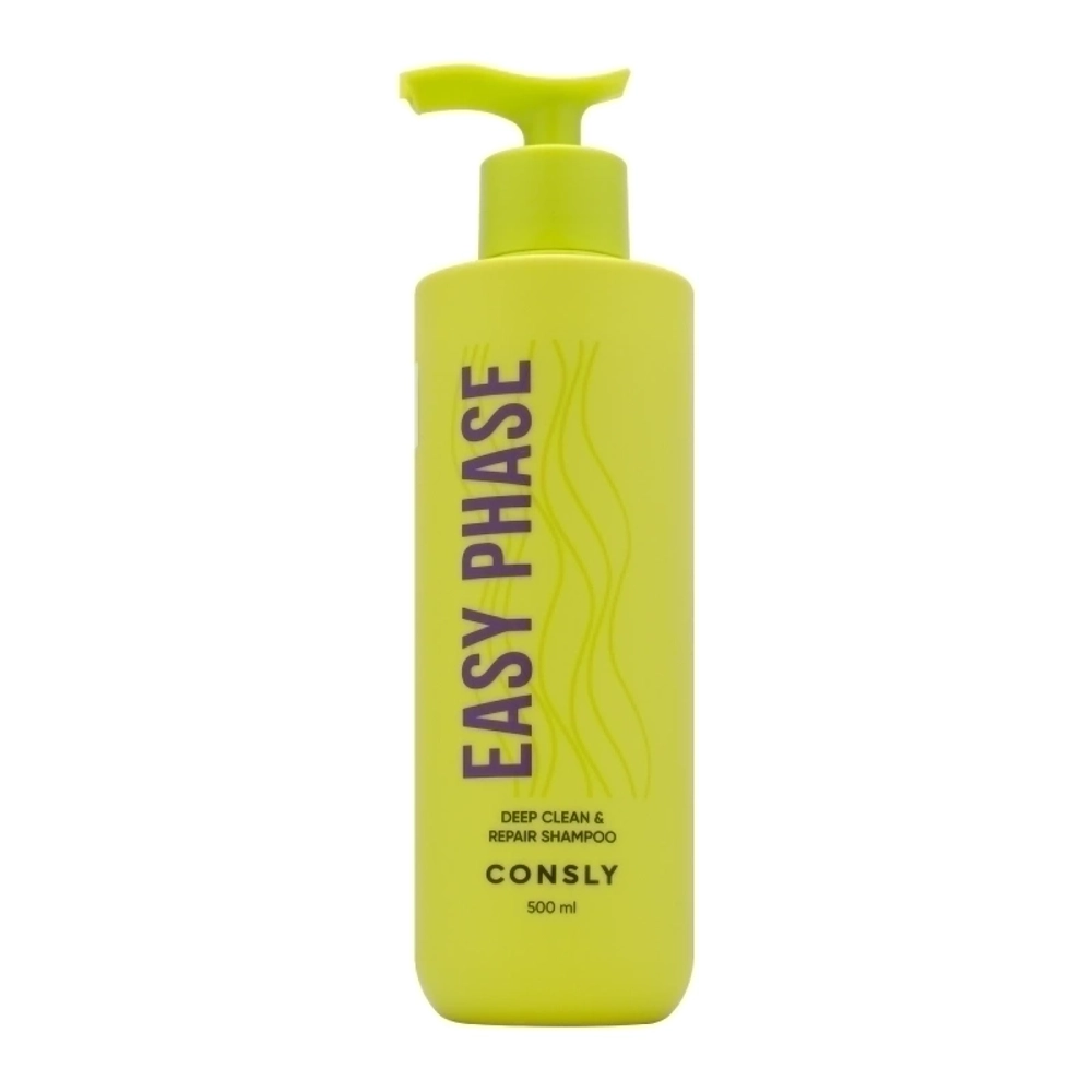 Шампунь для глубокого очищения жирной кожи головы CONSLY Easy Phase Deep Clean&Repair Shampoo 500 мл