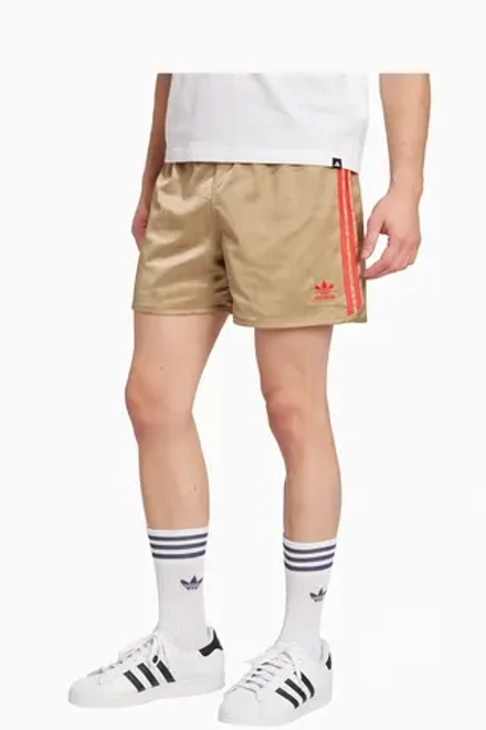 Шорты adidas David Beckham Originals 3-Stripes - коричневый