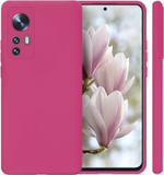 Мягкий Soft Touch чехол из силикона для XIAOMI 12 / 12X (не PRO,T,S,LITE!) с бархатной подкладкой