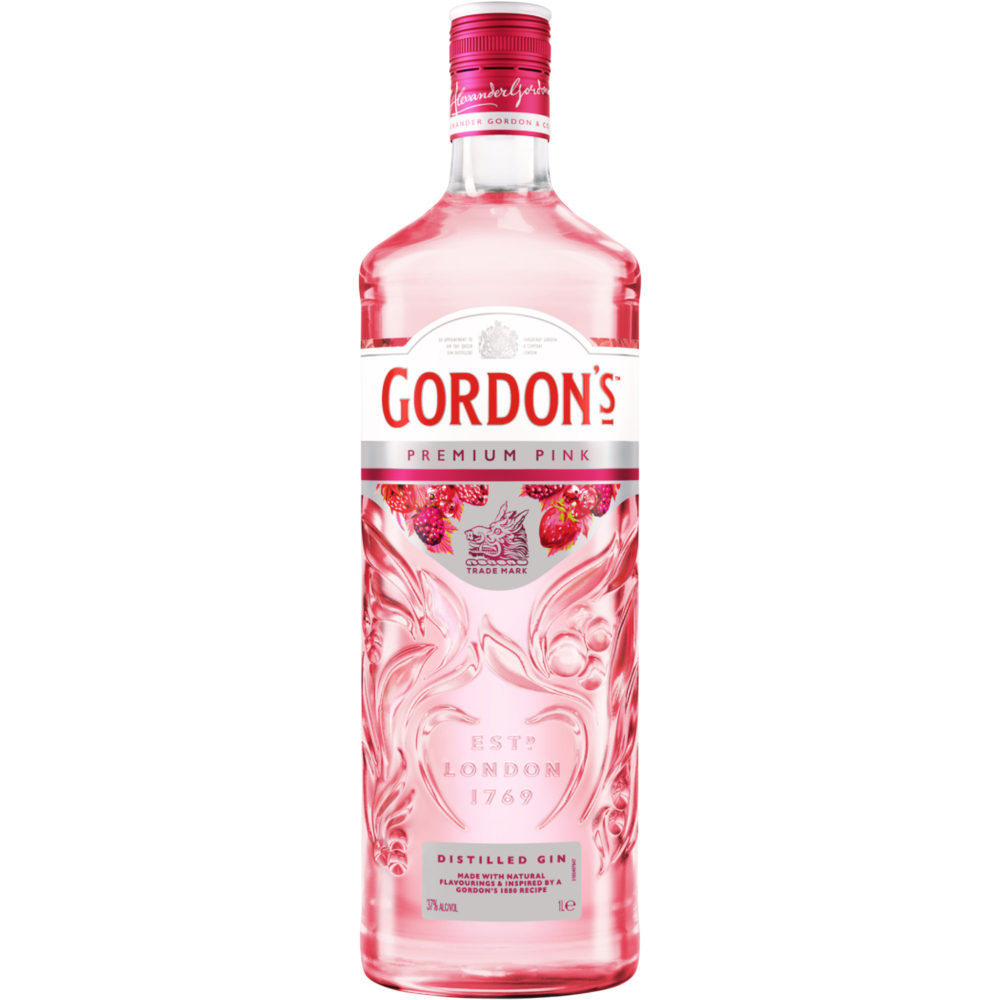 Джин Gordon's London Dry Pink 1 л.