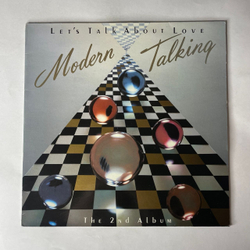 Винтажная виниловая пластинка LP Modern Talking, Let's Talk About Love (The 2nd Album) (Испания 1985) Cheri Cheri Lady