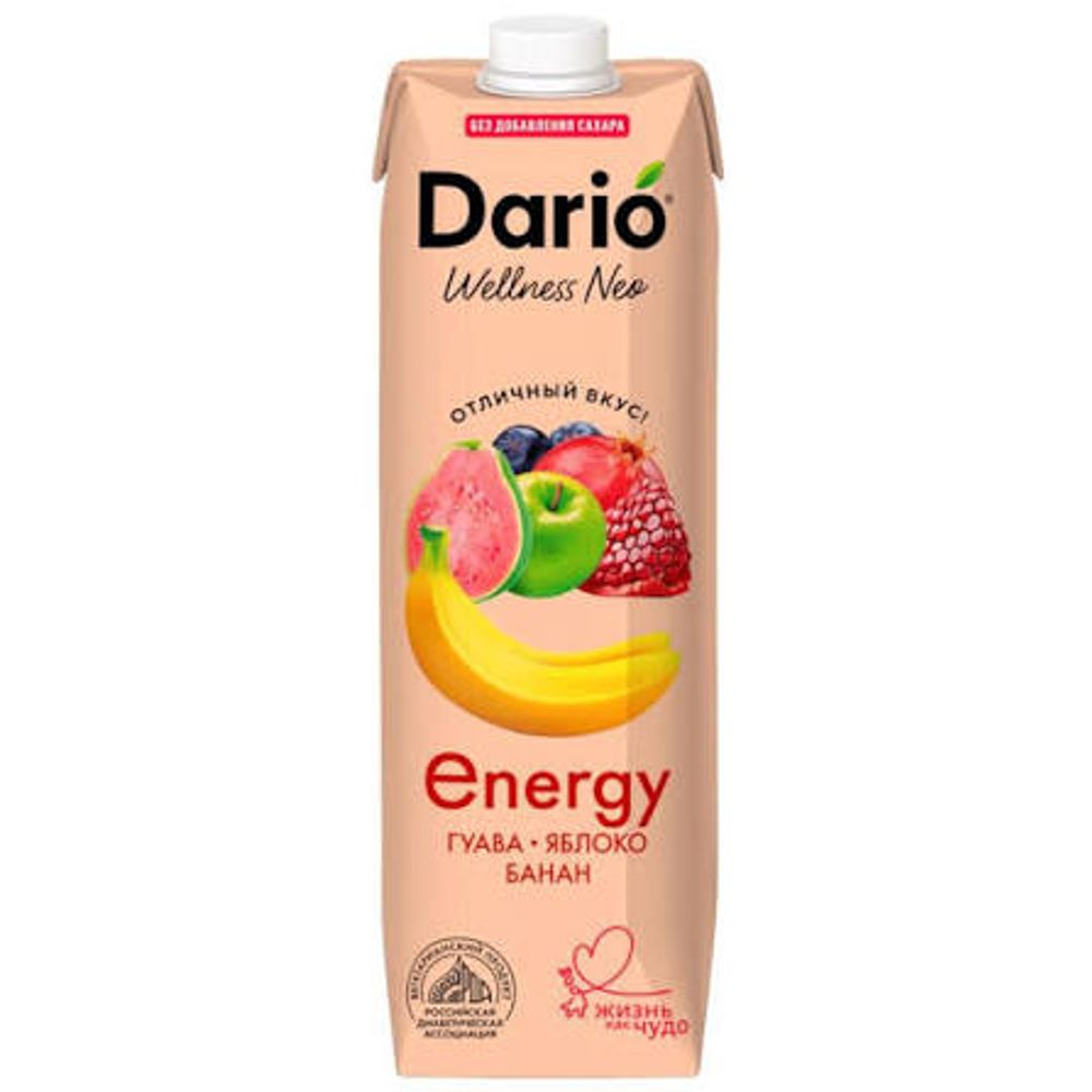 Нектар Dario Гуава яблоко банан 1 л